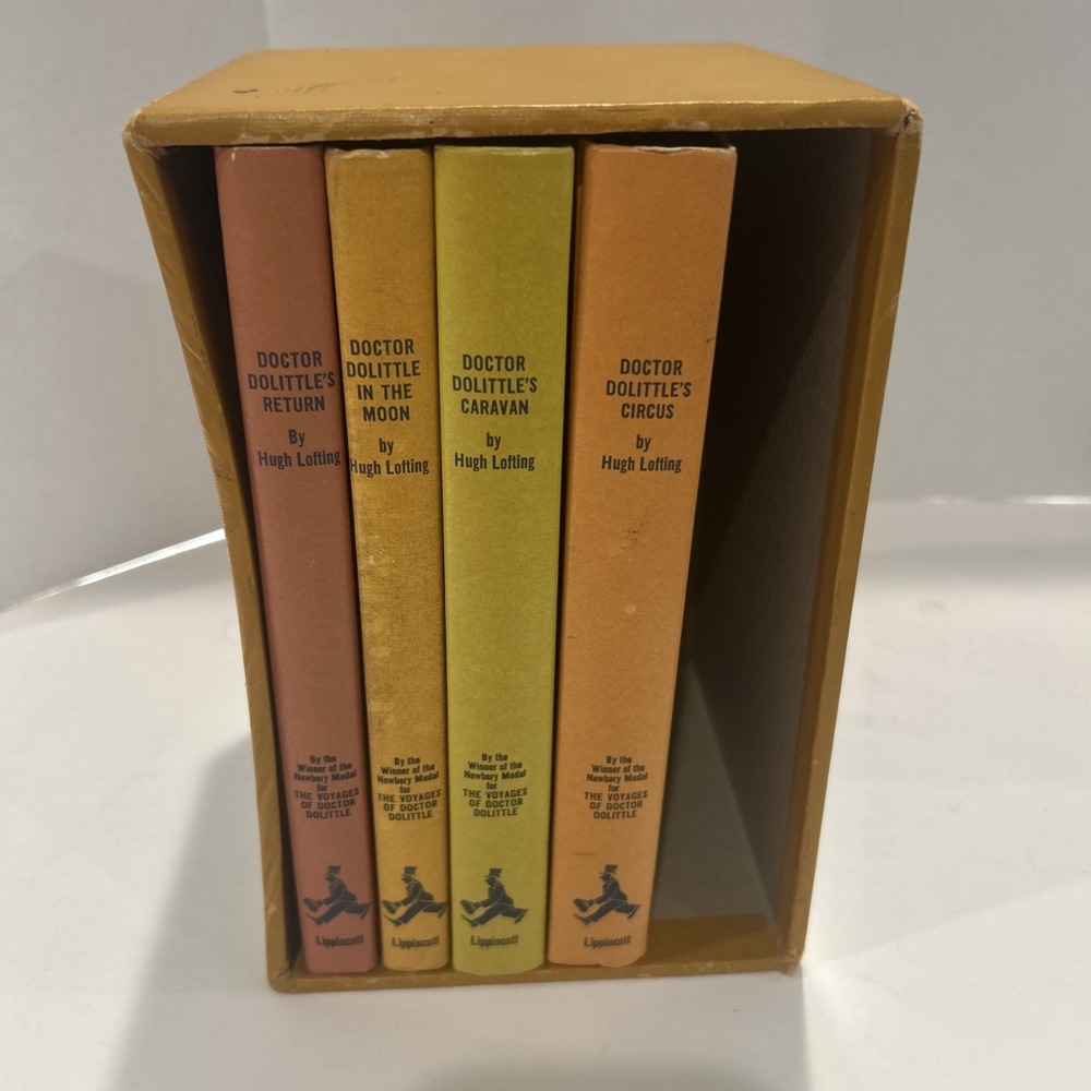 Doctor Dolittle Box Set Books by Hugh Lofting (Illus., HC, 1967), Missing 2